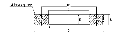 SX series Crossed Roller Bearing