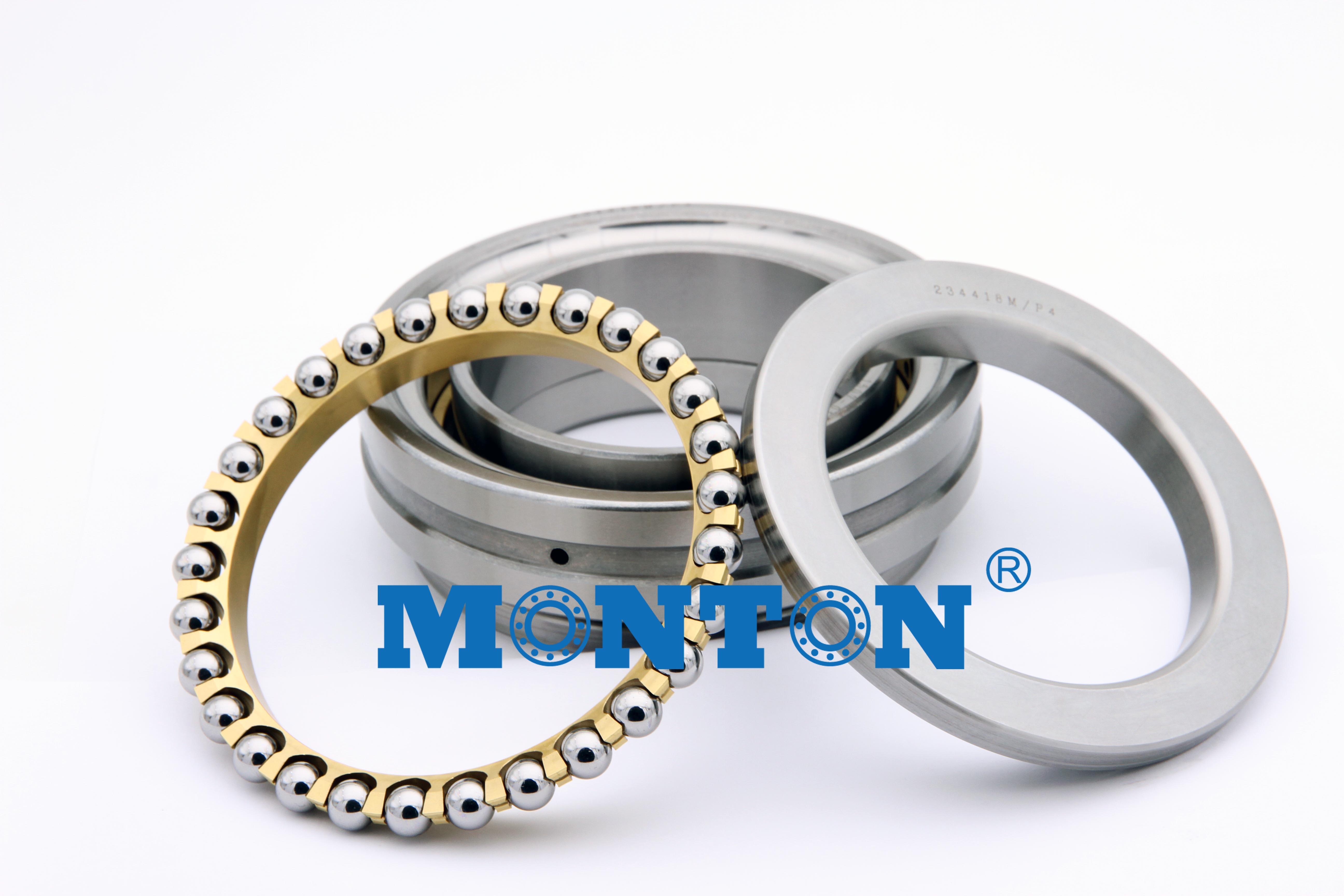234418M.SP Double Direction Angular Contact Thrust Ball Bearing ,Special Precision, Brass Cage, 90 mm ID, 140 mm OD, 140 mm Width 60mm