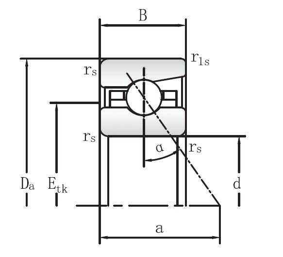 718 Series Angular Contact Ball Bearings