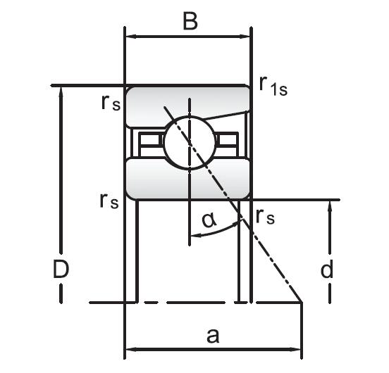 72 Series Angular Contact Ball Bearings