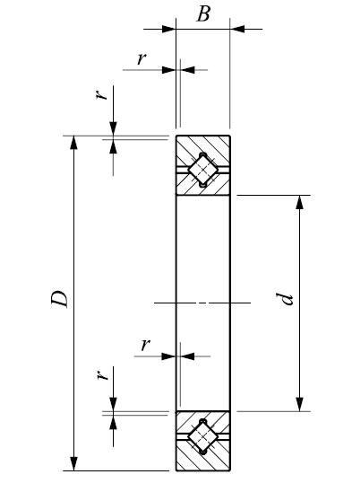 CRBT Super Slim Crossed Roller Bearings