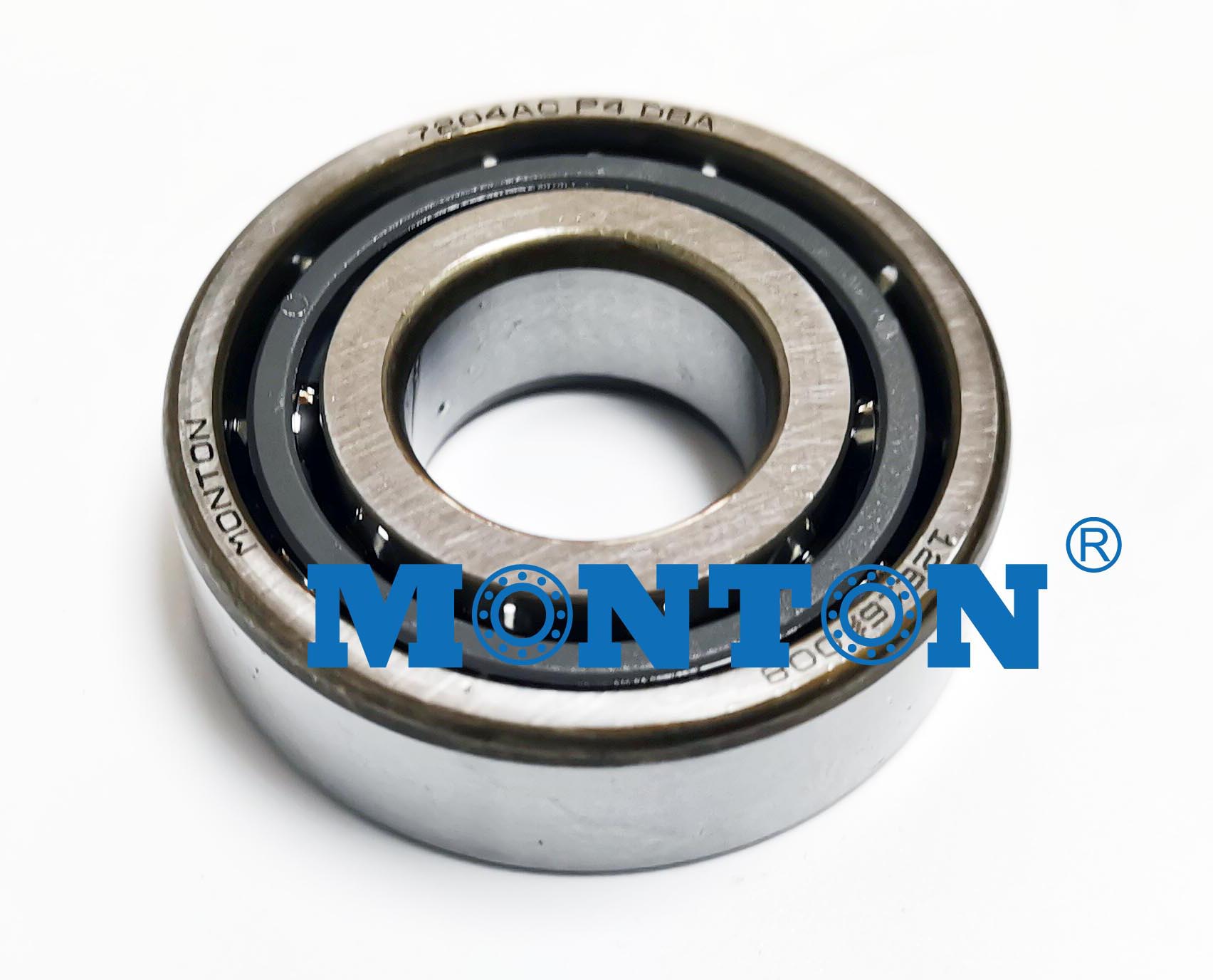 7204ACP4DBA High speed spindle angular contact ball bearing for CNC router