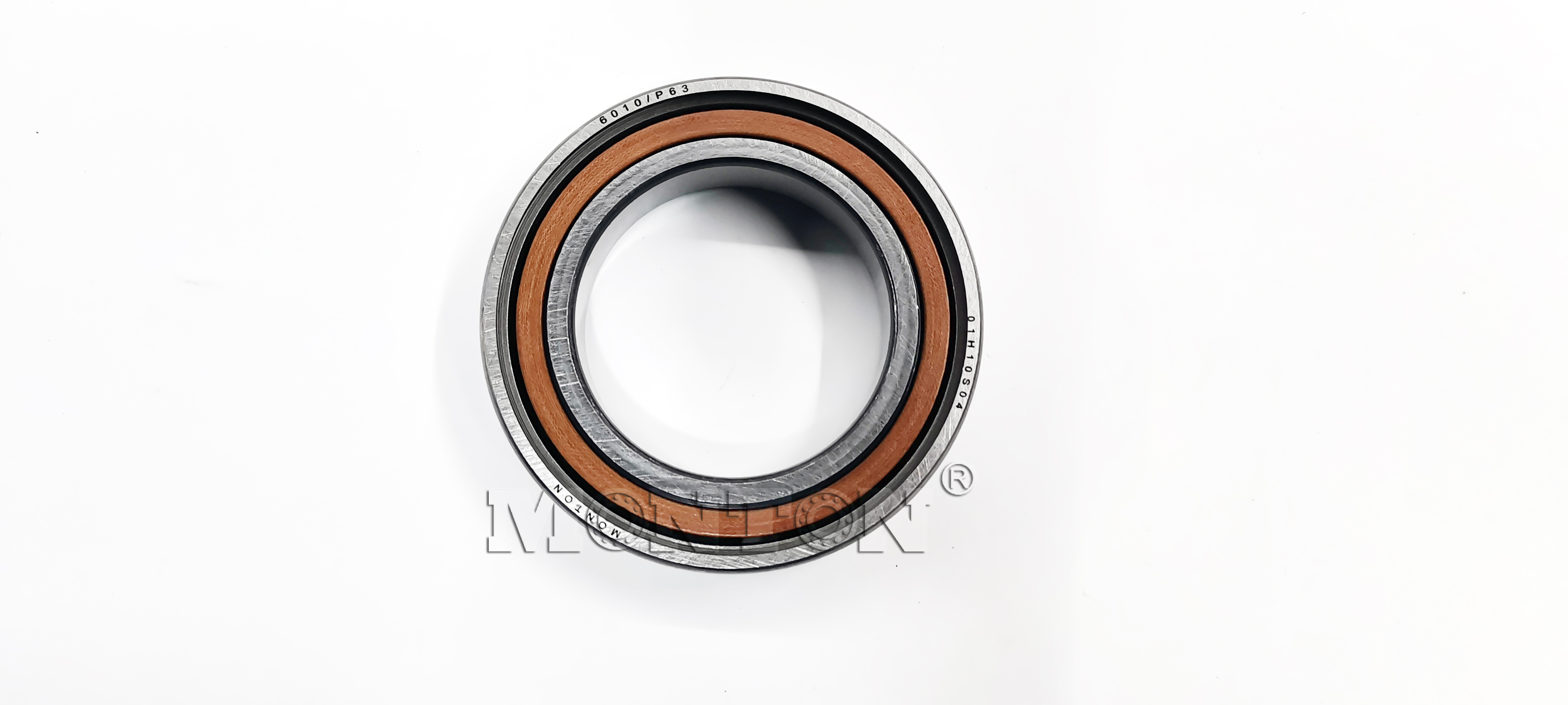 6010p63 Hybird deep groove ball bearing with Ceramic ball  Phenolic resin cage