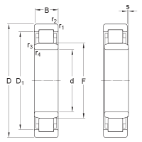NU2200 Series Cylindrical Roller Bearing